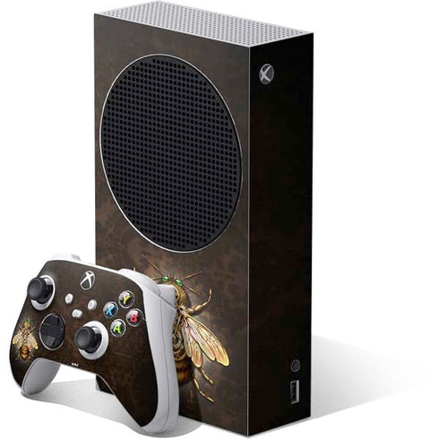 Steampunk Bee by Brigid Ashwood Xbox Series S Skins