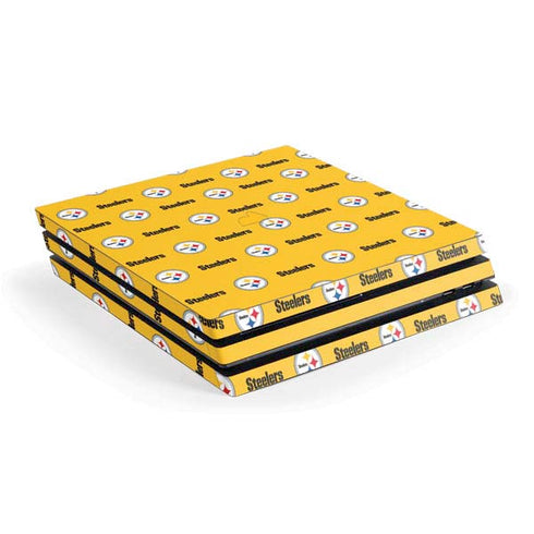 NFL Pittsburgh Steelers Blitz Series PS4 Pro Console Skin