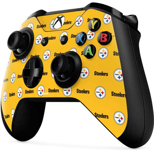 NFL Pittsburgh Steelers Blitz Series Xbox One X Controller Skin