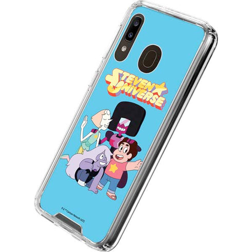Cartoon Network Steven Universe Steven Universe Characters Galaxy A30 Clear Case
