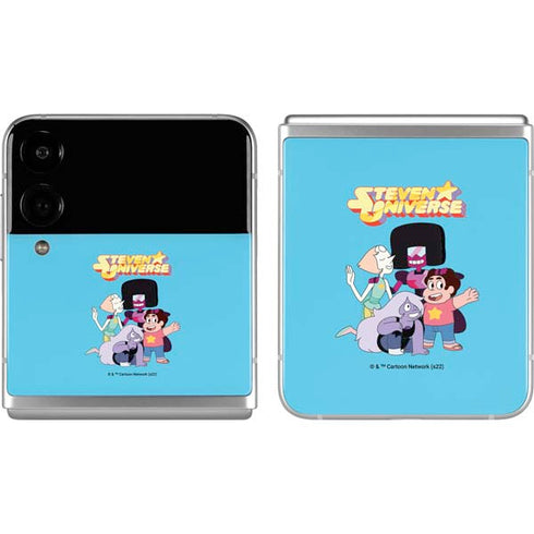 Cartoon Network Steven Universe Steven Universe Characters Galaxy Z Flip4 5G Skin