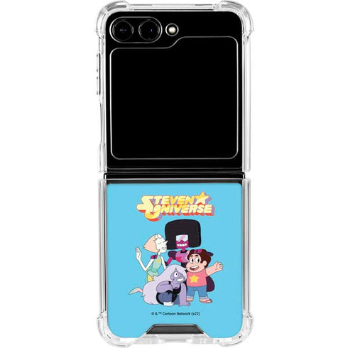 Cartoon Network Steven Universe Steven Universe Characters Galaxy Z Flip5 5G Clear Case