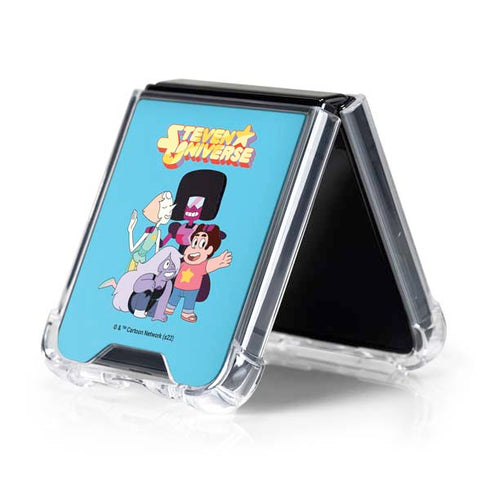 Cartoon Network Steven Universe Steven Universe Characters Galaxy Z Flip5 5G Clear Case