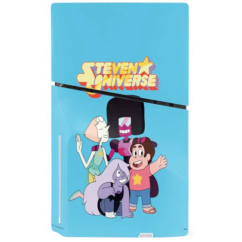 Cartoon Network Steven Universe Steven Universe Characters PS5 Slim Disk Console Skin