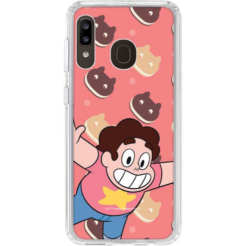 Cartoon Network Steven Universe Steven Universe Free Falling Galaxy A20 Clear Case