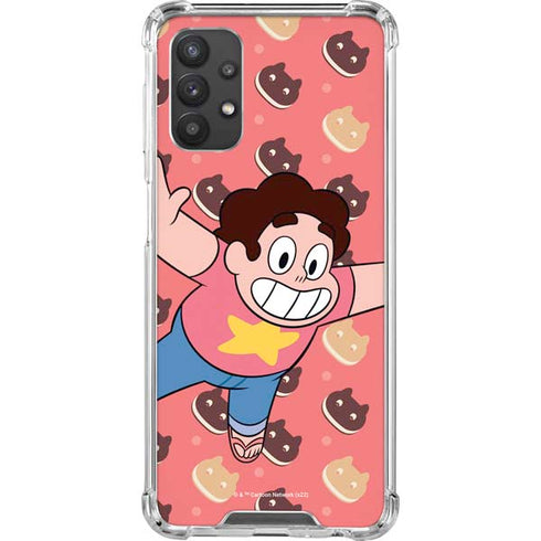 Cartoon Network Steven Universe Steven Universe Free Falling Galaxy A32 5G Clear Case