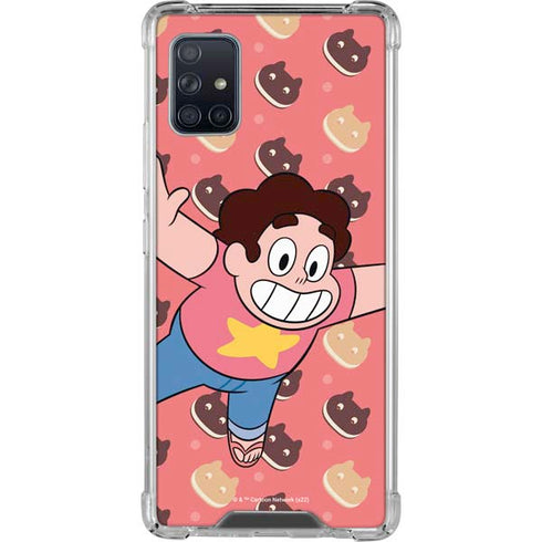 Cartoon Network Steven Universe Steven Universe Free Falling Galaxy A51 5G Clear Case