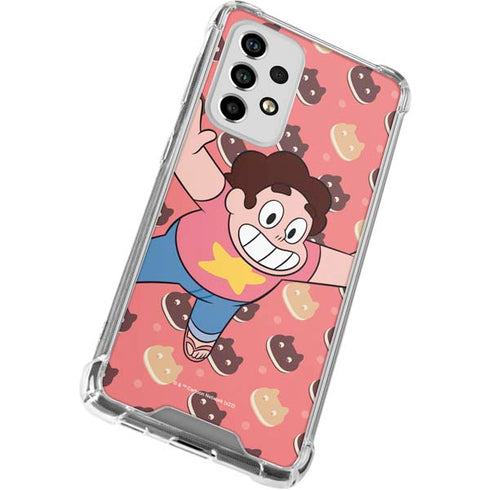Cartoon Network Steven Universe Steven Universe Free Falling Galaxy A53 5G Clear Case