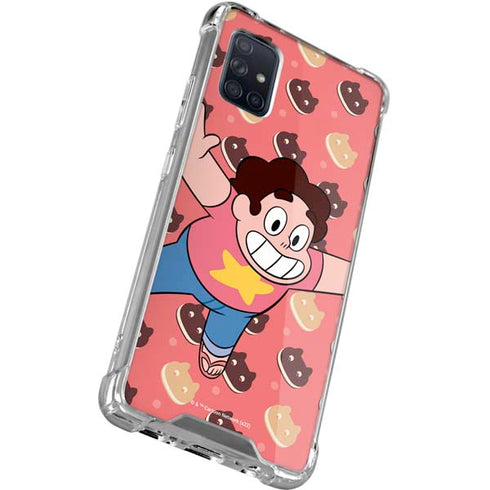 Cartoon Network Steven Universe Steven Universe Free Falling Galaxy A71 5G Clear Case