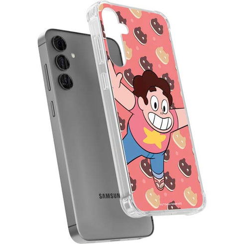 Cartoon Network Steven Universe Steven Universe Free Falling Galaxy S24 Plus Clear Case