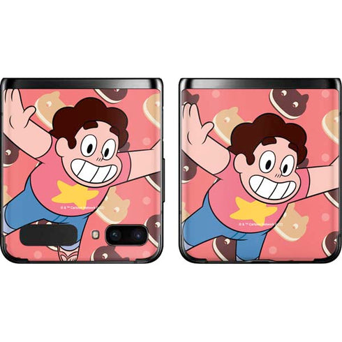 Cartoon Network Steven Universe Steven Universe Free Falling Galaxy Z Flip Skin