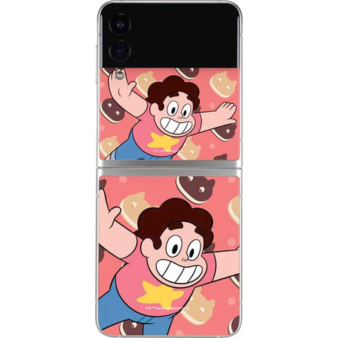 Cartoon Network Steven Universe Steven Universe Free Falling Galaxy Z Flip3 5G Skin