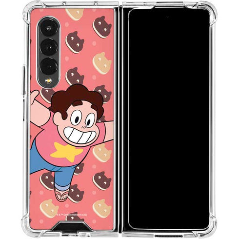 Cartoon Network Steven Universe Steven Universe Free Falling Galaxy Z Fold4 5G Clear Case