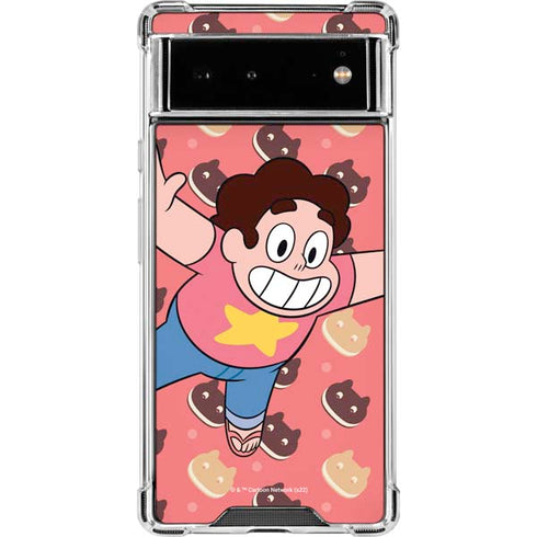 Cartoon Network Steven Universe Steven Universe Free Falling Google Pixel 6 Clear Case