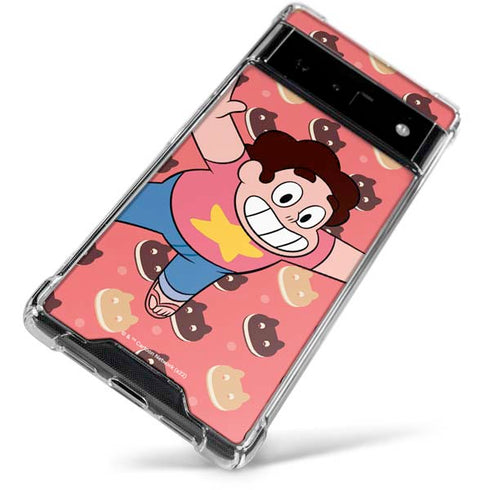 Cartoon Network Steven Universe Steven Universe Free Falling Google Pixel 6 Clear Case