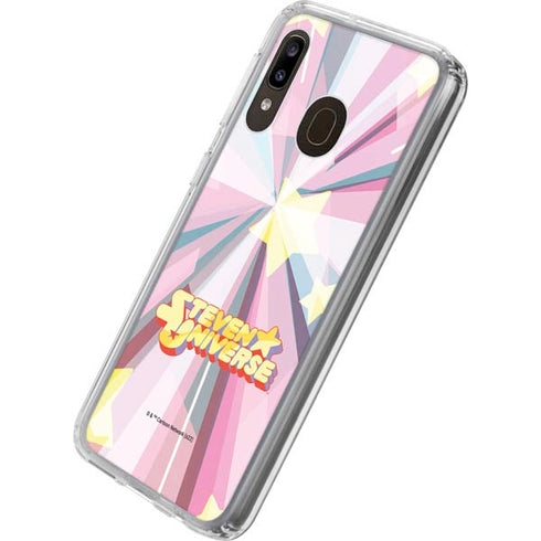 Cartoon Network Steven Universe Steven Universe Logo Galaxy A20 Clear Case