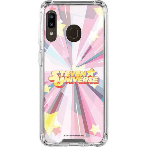Cartoon Network Steven Universe Steven Universe Logo Galaxy A30 Clear Case