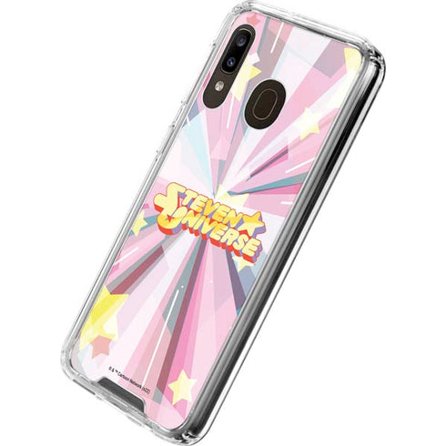 Cartoon Network Steven Universe Steven Universe Logo Galaxy A30 Clear Case