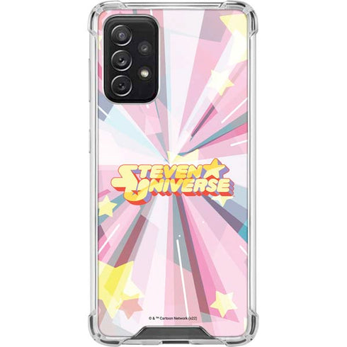 Cartoon Network Steven Universe Steven Universe Logo Galaxy A72 5G Clear Case