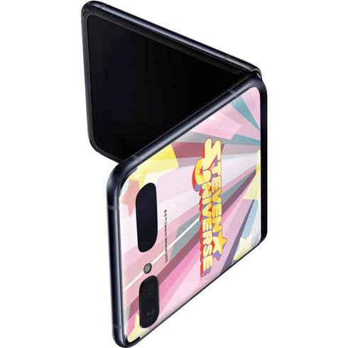 Cartoon Network Steven Universe Steven Universe Logo Galaxy Z Flip Skin