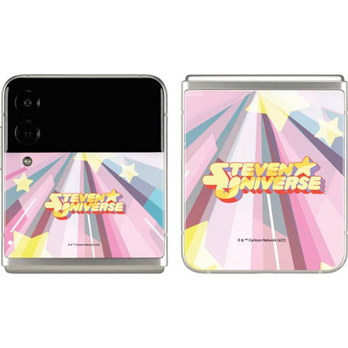Cartoon Network Steven Universe Steven Universe Logo Galaxy Z Flip3 5G Skin