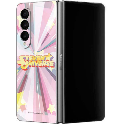 Cartoon Network Steven Universe Steven Universe Logo Galaxy Z Fold4 5G Skin
