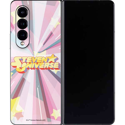 Cartoon Network Steven Universe Steven Universe Logo Galaxy Z Fold4 5G Skin