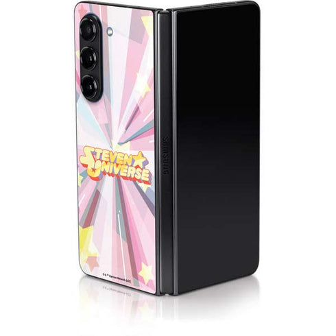 Cartoon Network Steven Universe Steven Universe Logo Galaxy Z Fold5 5G Skin