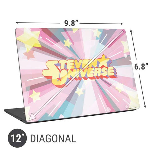 Cartoon Network Steven Universe Steven Universe Logo Universal Laptop 12in (9.8 x 6.8in) Skin