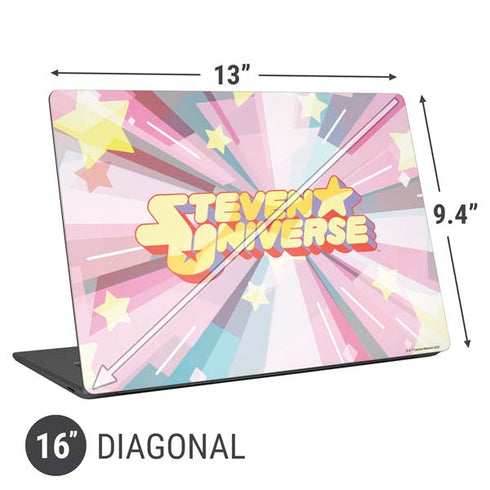 Cartoon Network Steven Universe Steven Universe Logo Universal Laptop 16in (13 x 9.4in) Skin