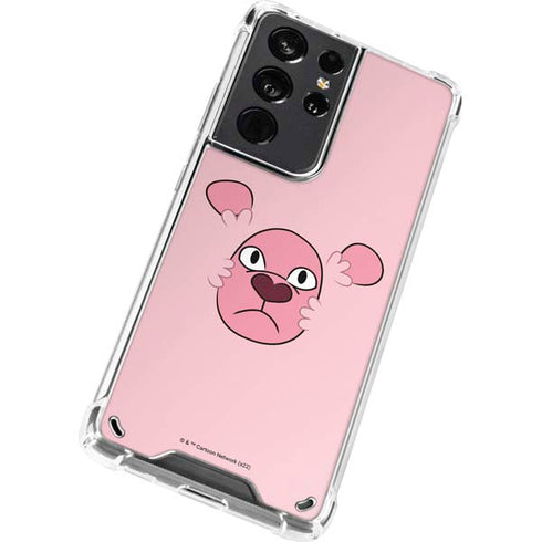 Cartoon Network Steven Universe Steven Universe Pink Lion Galaxy S21 Ultra 5G Clear Case