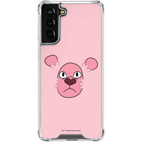 Cartoon Network Steven Universe Steven Universe Pink Lion Galaxy S22 Plus Clear Case