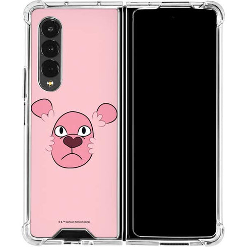 Cartoon Network Steven Universe Steven Universe Pink Lion Galaxy Z Fold4 5G Clear Case
