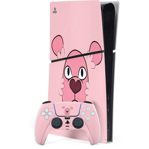 Cartoon Network Steven Universe Steven Universe Pink Lion PS5 Slim Digital Edition Bundle Skin