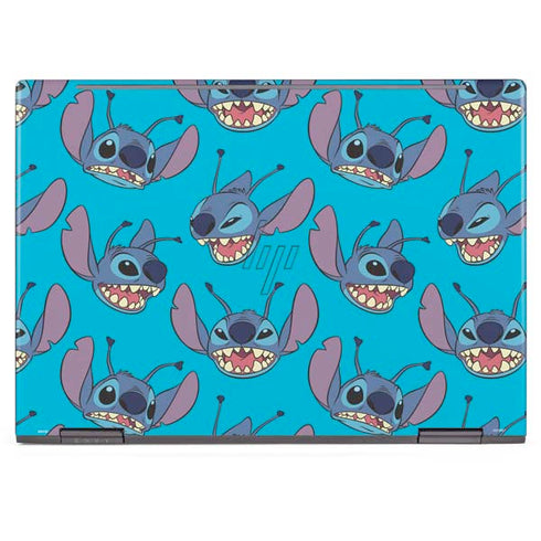 Disney Lilo and Stitch Face Expression Pattern HP Envy Skin