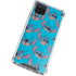 Disney Lilo and Stitch Face Expression Pattern Galaxy A12 Clear Case