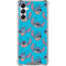 Disney Lilo and Stitch Face Expression Pattern Galaxy A14 5G Clear Case