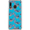 Disney Lilo and Stitch Face Expression Pattern Galaxy A30 Clear Case