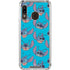 Disney Lilo and Stitch Face Expression Pattern Galaxy A30 Clear Case