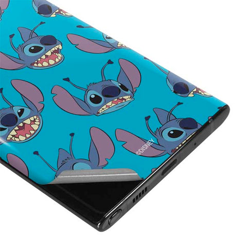 Disney Lilo and Stitch Face Expression Pattern Galaxy Note 10 Plus Skin