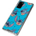 Disney Lilo and Stitch Face Expression Pattern Galaxy Note20 5G Clear Case