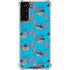 Disney Lilo and Stitch Face Expression Pattern Galaxy S21 Plus 5G Clear Case