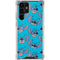 Disney Lilo and Stitch Face Expression Pattern Galaxy S22 Ultra Clear Case