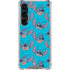 Disney Lilo and Stitch Face Expression Pattern Galaxy S23 Clear Case