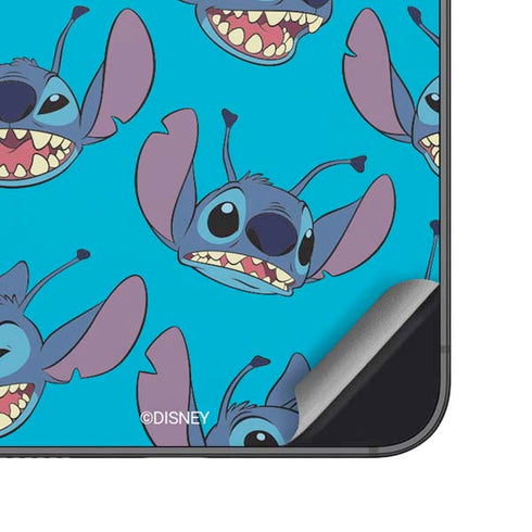 Disney Lilo and Stitch Face Expression Pattern Galaxy S23 Plus Skin