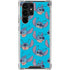 Disney Lilo and Stitch Face Expression Pattern Galaxy S24 Ultra Clear Case
