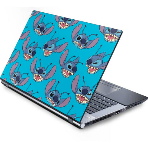 Disney Lilo and Stitch Face Expression Pattern Generic Laptop Skin