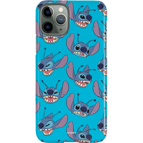 Disney Lilo and Stitch Face Expression Pattern iPhone 11 Pro Lite Case
