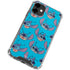 Disney Lilo and Stitch Face Expression Pattern iPhone 12 Clear Case