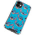 Disney Lilo and Stitch Face Expression Pattern iPhone 12 Mini Clear Case